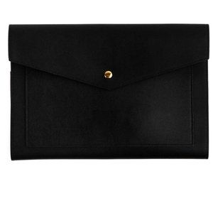 Glass Ladder & Co. The Megan Clutch in Black